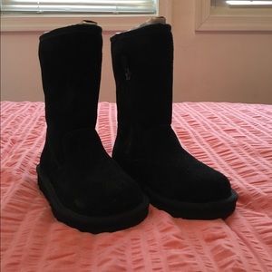 Girls UGG Lil Sunshine Boots (BLACK)